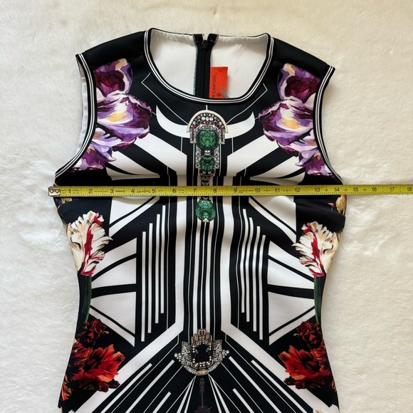 CLOVER CANYON City Dress State Empire NYC Mini Dress Size X-Small - Picture 12 of 16